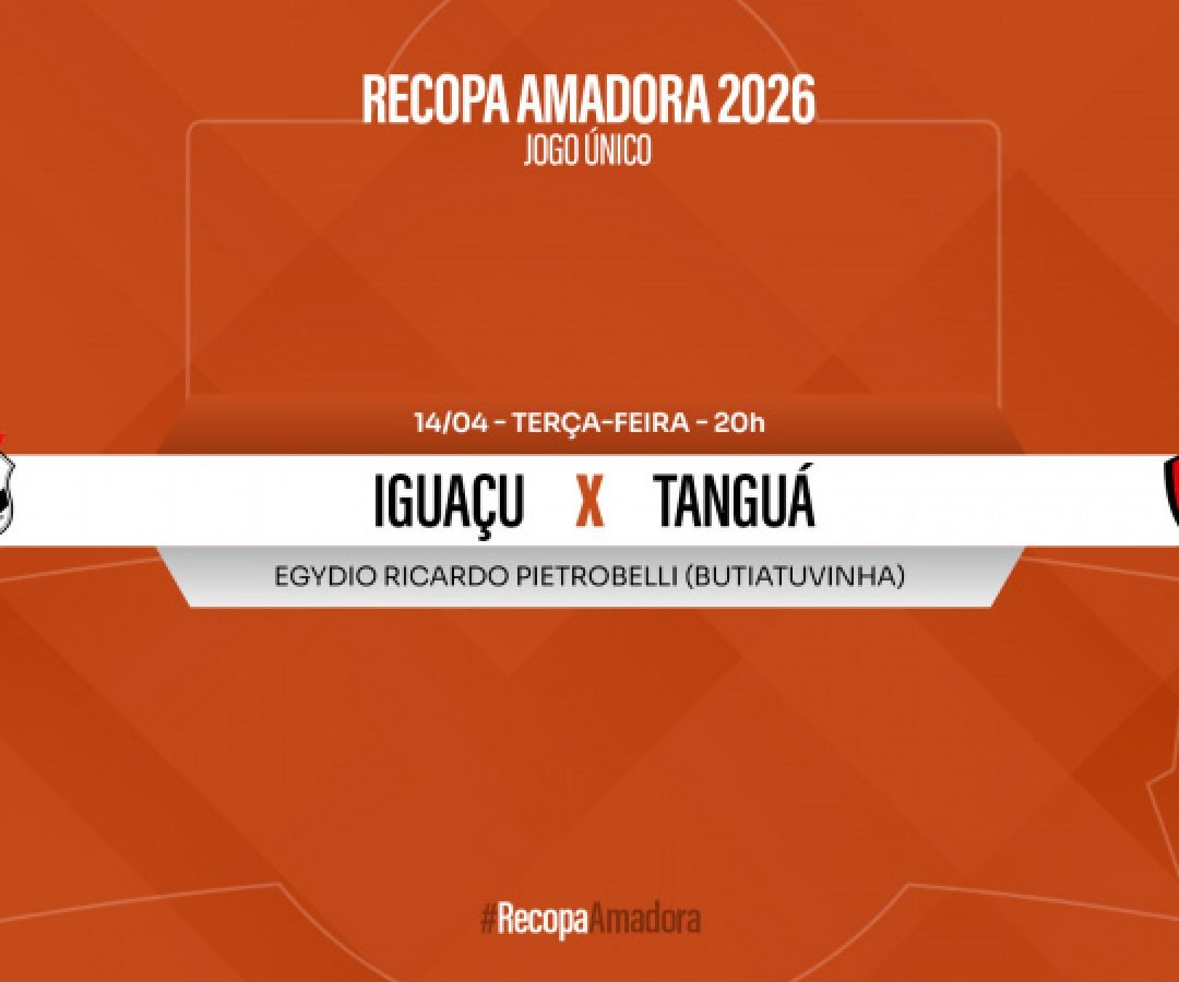 TV Paraná Turismo transmite ao vivo a final da Recopa Amadora 2026 de Curitiba