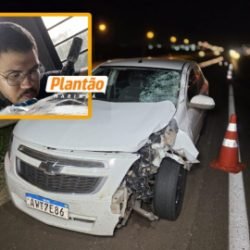 Tatuador morre após ser atropelado e atingido por motocicleta na PR-323