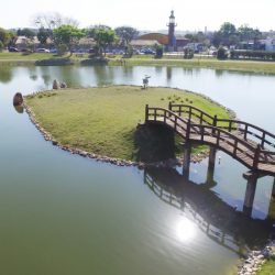 Lago criado no Tecpar há dez anos contribui para escoamento da bacia do Rio Barigui