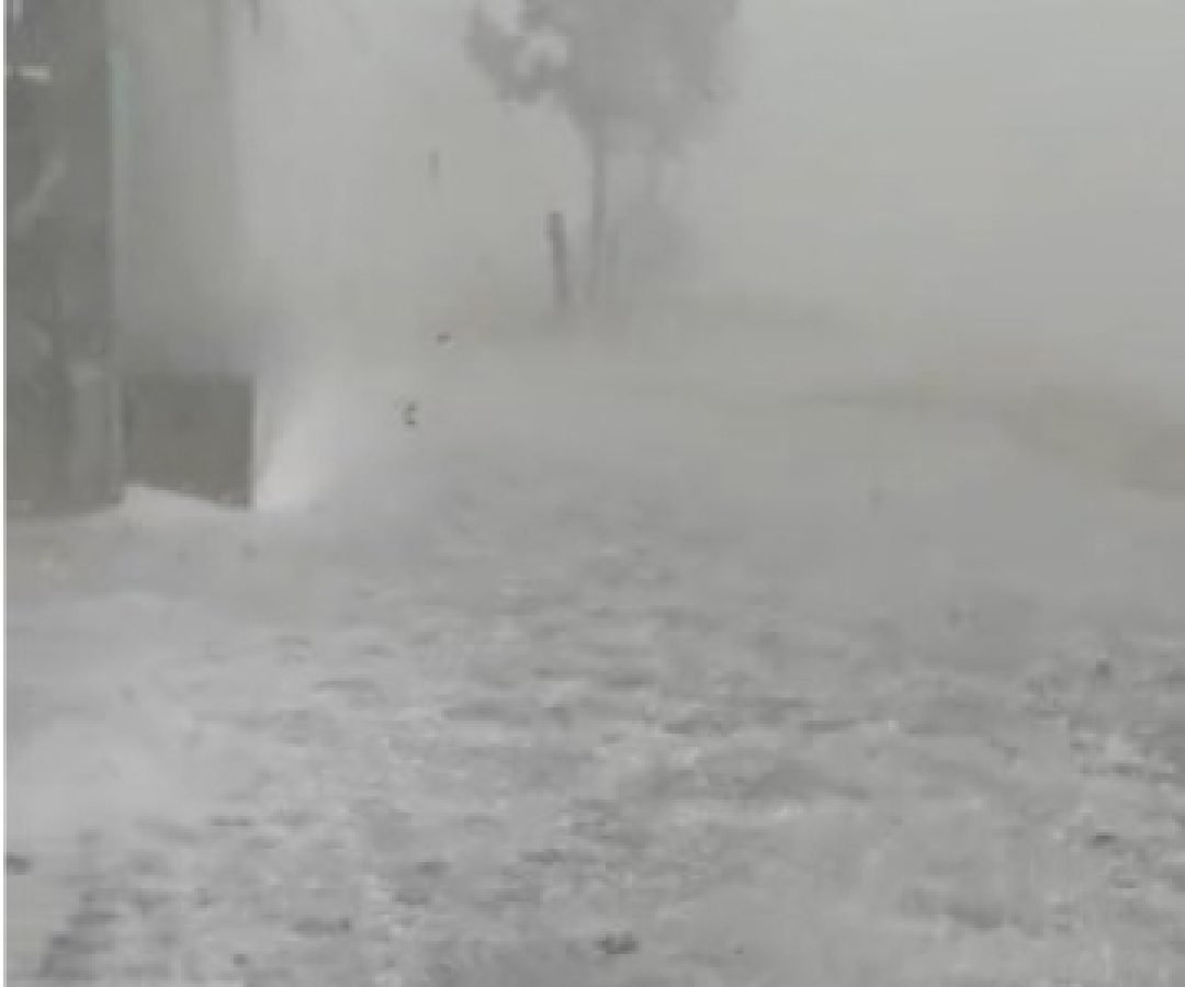 Temporal com granizo atinge comunidades do interior de Candói