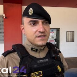 Tenente passa informações sobre ocorrido no Jardim Santa Catarina, em Cascavel