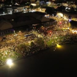Toledo entra em 2026 com tradicional show pirotécnico no Diva Paim Barth