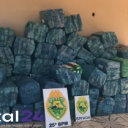 Traficante é preso com 1,5 tonelada de maconha na PR-082, em Icaraíma