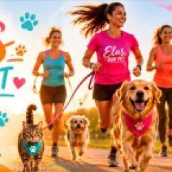 Treinão solidário "Elas Run Pet" une esporte e solidariedade no Lago Municipal de Cascavel