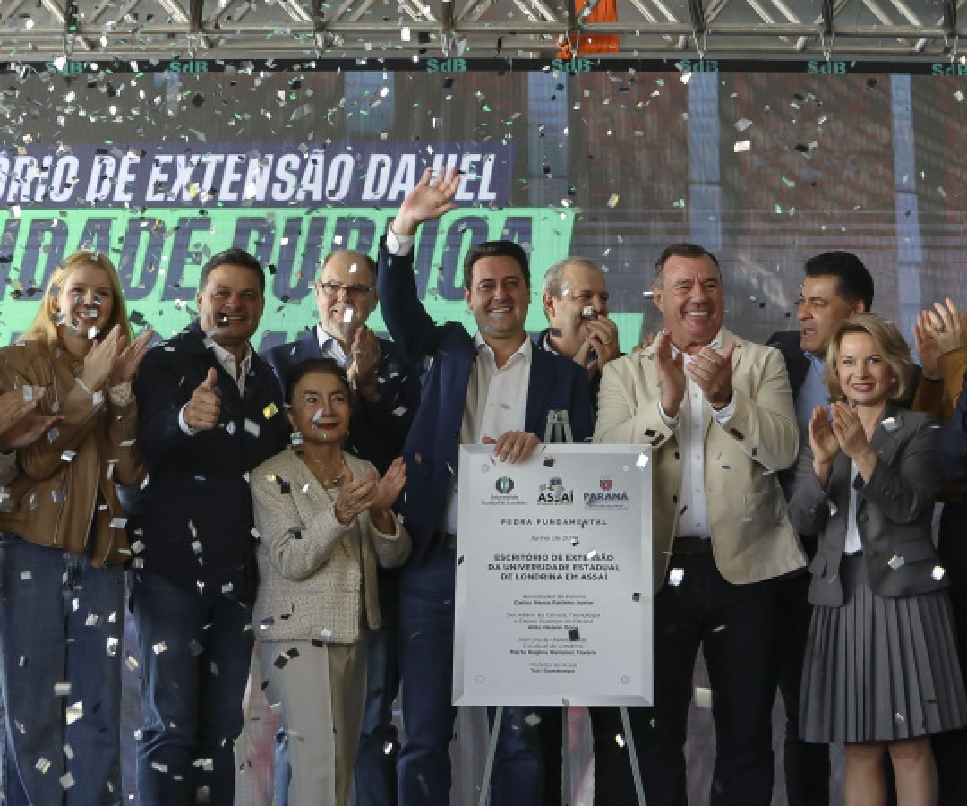 Governador Ratinho Junior inaugura Escritório de Extensão da UEL em Assaí