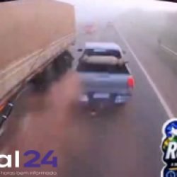 Vídeo mostra tragédia na BR-364 entre Ji-Paraná e Presidente Médici que matou jovem empresário