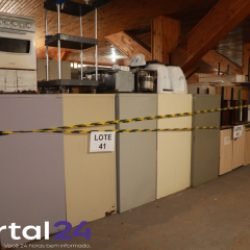 Visitação aos lotes de bens inservíveis se encerra nesta quarta-feira (21)