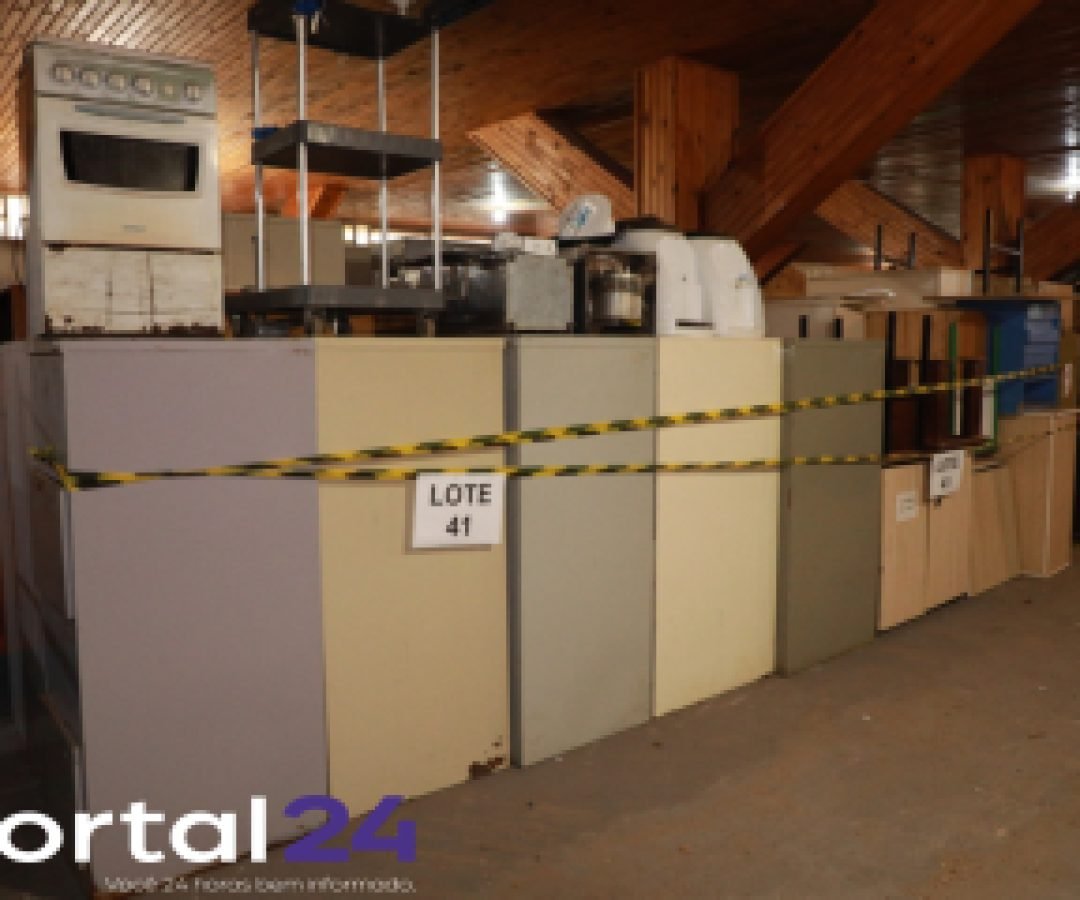 Visitação aos lotes de bens inservíveis se encerra nesta quarta-feira (21)