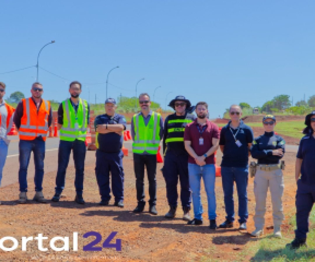 Vistoria técnica define fechamento de acessos e liberação cautelosa da Perimetral Leste em Foz do Iguaçu