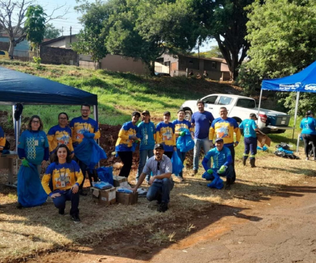 Voluntariado cresce na Sanepar e se consolida como estratégia de ação social e ambiental