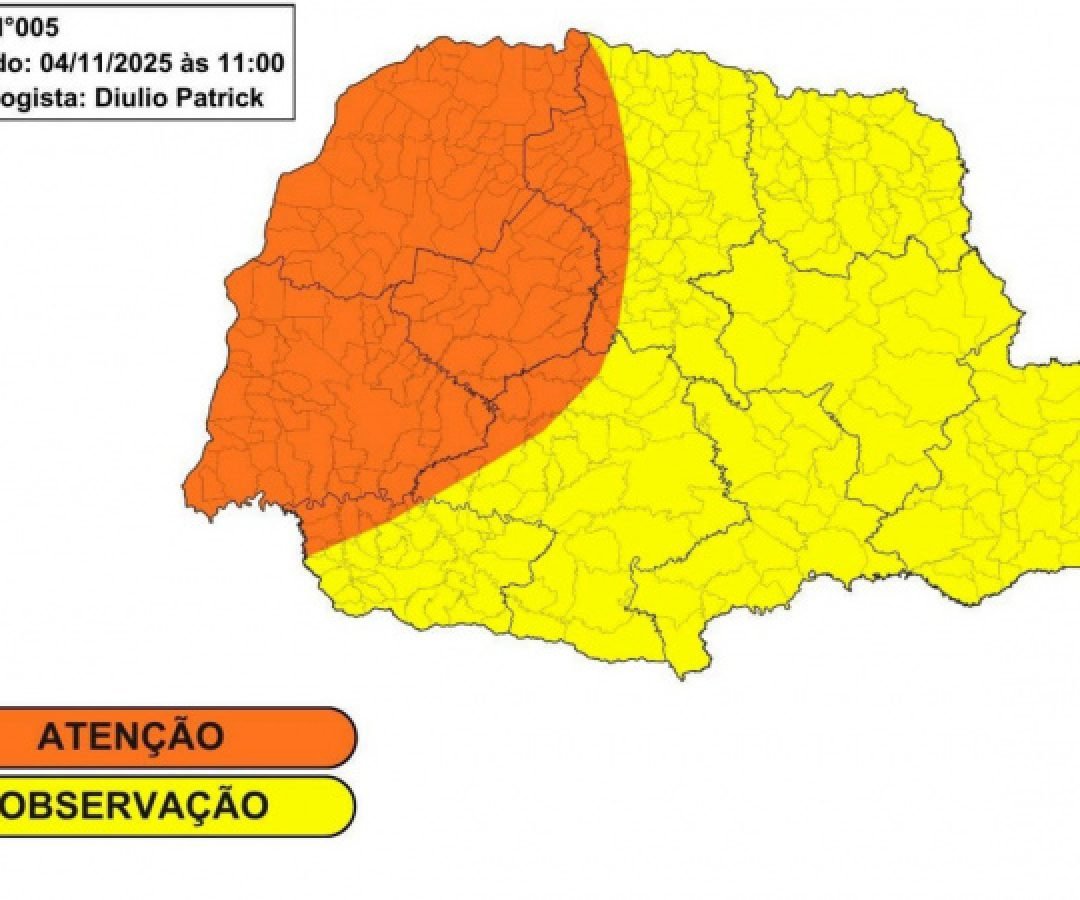 Simepar alerta para novos temporais nos próximos dias; Defesa Civil orienta cuidados