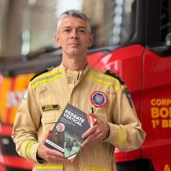 Bombeiro paranaense lança 3ª edição de livro referência em salvamento em altura