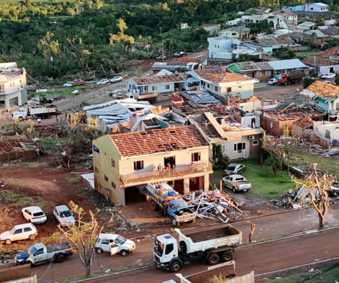 Estado vai liberar R$ 50 milhões de Fundo de Calamidade para reconstrução de Rio Bonito do Iguaçu