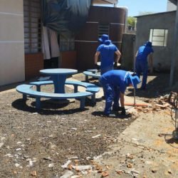 Paraná coloca presos para reconstruir escolas e Apae de Rio Bonito do Iguaçu