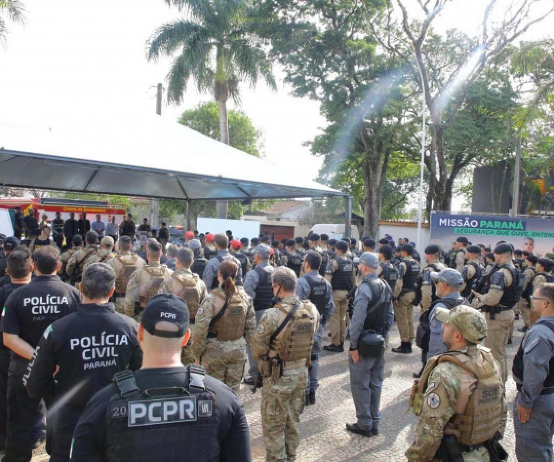 Perto da população: Missão Paraná IV leva forças de segurança ao Litoral