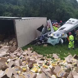 Investigação integrada prende três por roubo de caminhão que causou seis mortes em Campina Grande do Sul