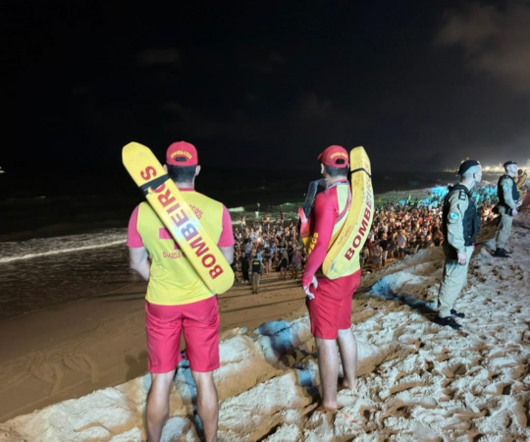 Bombeiros reforçam atuação em shows com motos aquáticas e drone com câmera térmica
