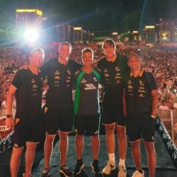 Campeões olímpicos do vôlei são ovacionados em show do Verão Maior Paraná