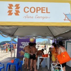 Copel leva orientações e serviços às praias no Verão Maior Paraná