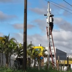 Instalação iniciada: Londrina terá 150 câmeras do programa de monitoramento Olho Vivo