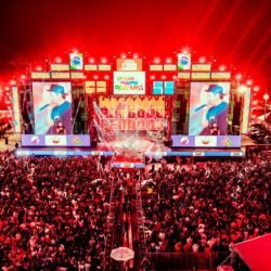 Bruno & Denner e Israel & Rodolffo fazem balada sertaneja para 32 mil pessoas em Pontal do Paraná