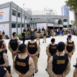 PMPR inaugura sede do 33º BPM em Curitiba e realiza solenidade de passagem de comando