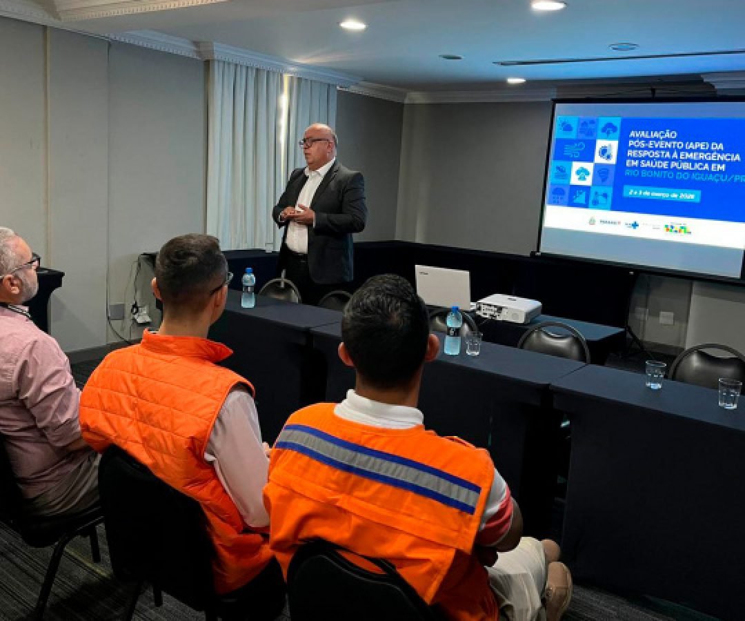 Estado e União avaliam resposta emergencial após tornado em Rio Bonito do Iguaçu