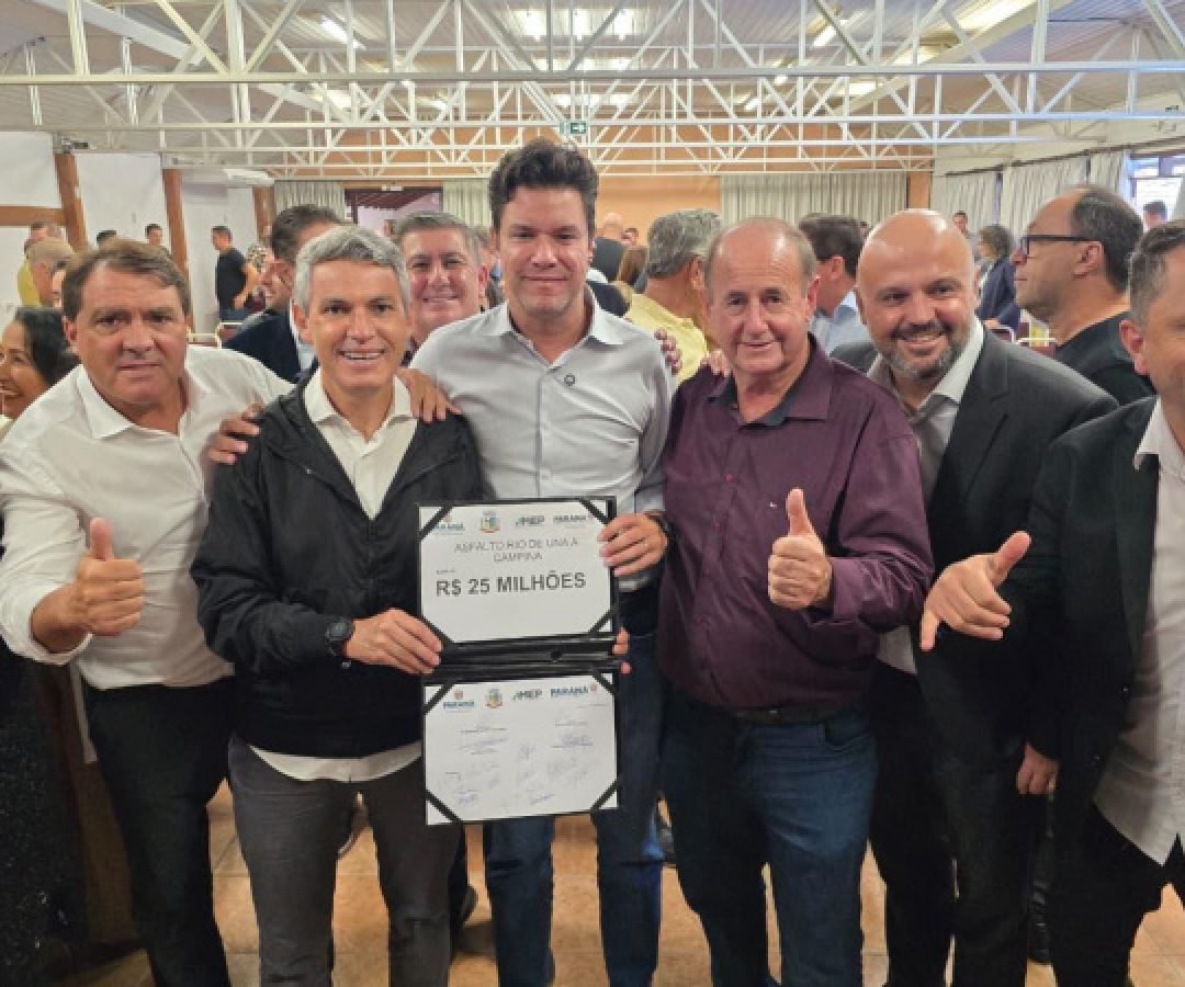 Estado libera R$ 25,3 milhões para pavimentação entre Tijucas do Sul e São José dos Pinhais