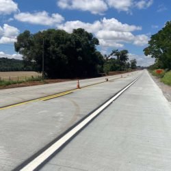 Restauração da PR-151 entre Ponta Grossa e Palmeira tem os primeiros quilômetros prontos