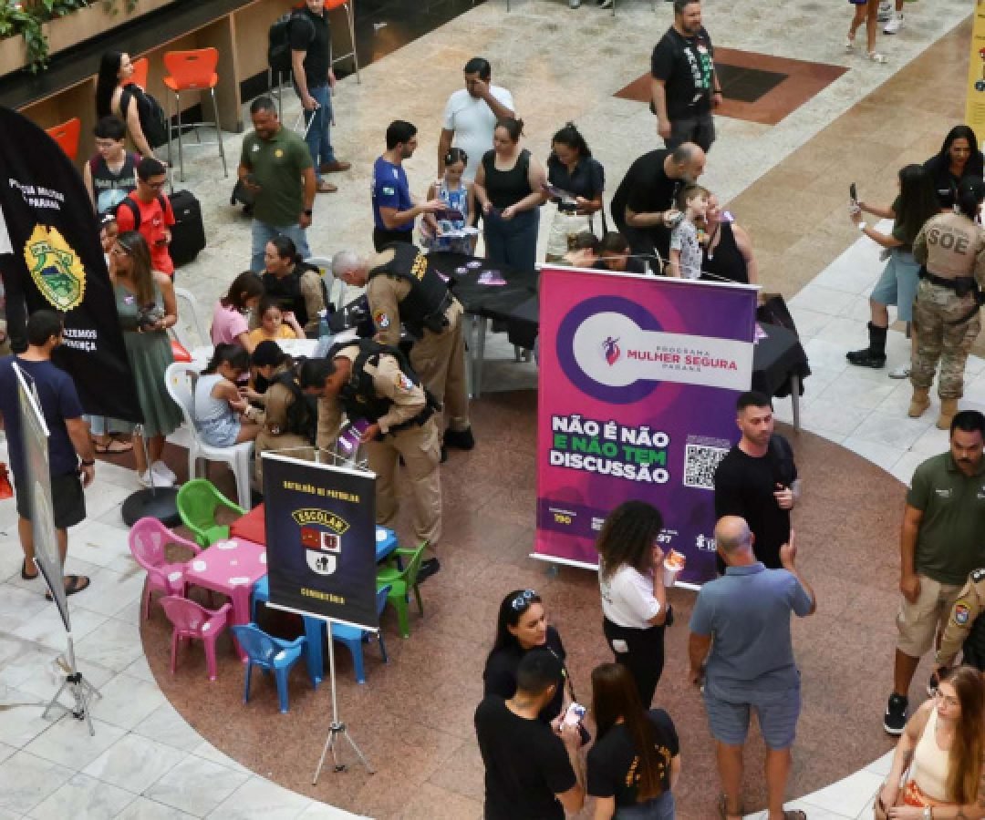 Sinal silencioso que salva vidas é divulgado em ação da Segurança Pública no Mês da Mulher