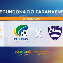 Patriotas x Nacional: TV Paraná Turismo transmite mais um jogo da Segundona neste sábado