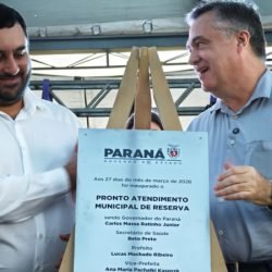 Governo do Estado inaugura Pronto Atendimento Municipal de Reserva com investimento de R$ 7 milhões