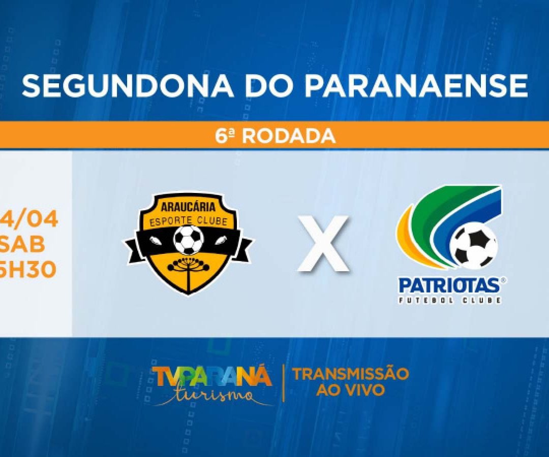 TV Paraná Turismo transmite mais um jogo da Segundona neste sábado
