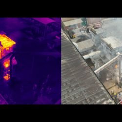 Drones otimizam operações dos bombeiros e auxiliam no combate a incêndios no Paraná