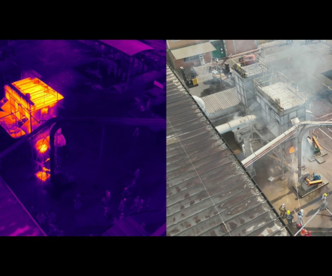 Drones otimizam operações dos bombeiros e auxiliam no combate a incêndios no Paraná