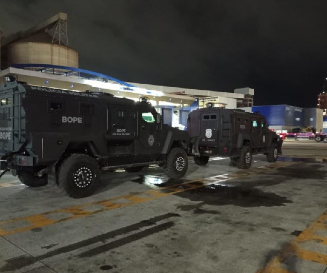 Novos blindados das forças de segurança começam a chegar ao Paraná