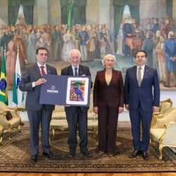 Darci Piana recebe embaixador do Paraguai e fortalece interação bilateral