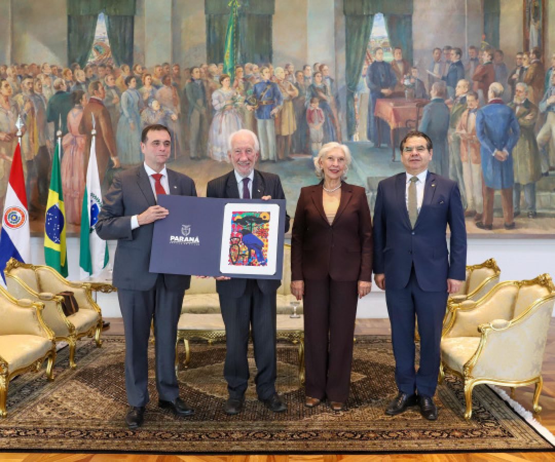 Darci Piana recebe embaixador do Paraguai e fortalece interação bilateral