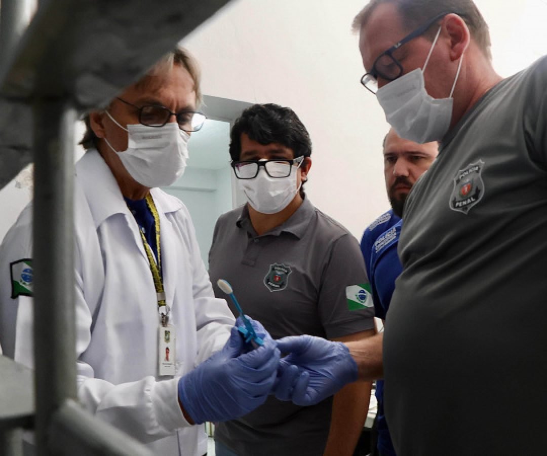 PPPR e PCIPR coletam mais de 3,4 mil amostras de DNA em unidades penais no Paraná