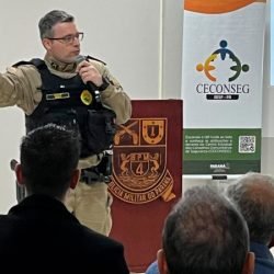 Forças de segurança promovem encontro comunitário para fortalecer ações em Maringá