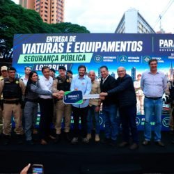 Reforço na segurança: Estado entrega 63 viaturas para forças que atuam em Londrina e região
