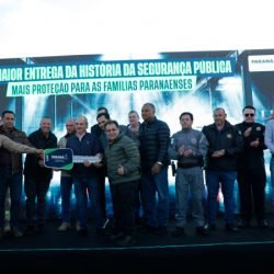 Estado reforça segurança pública no Oeste com entrega de 49 viaturas novas