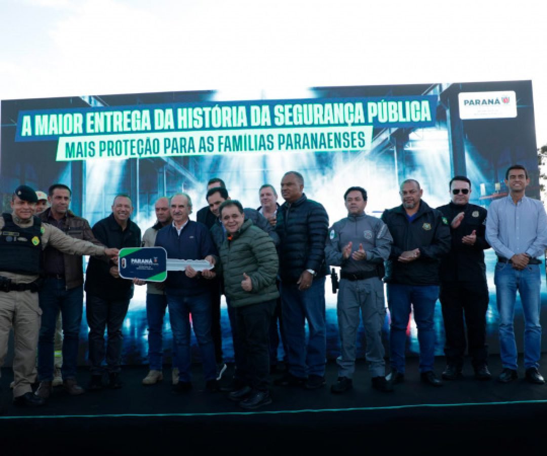 Estado reforça segurança pública no Oeste com entrega de 49 viaturas novas