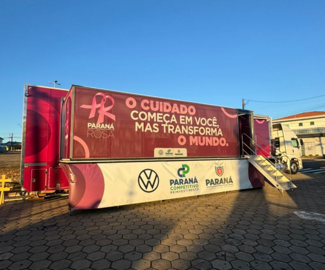 Carreta Saúde da Mulher chega a Congonhinhas para atender cinco cidades da região