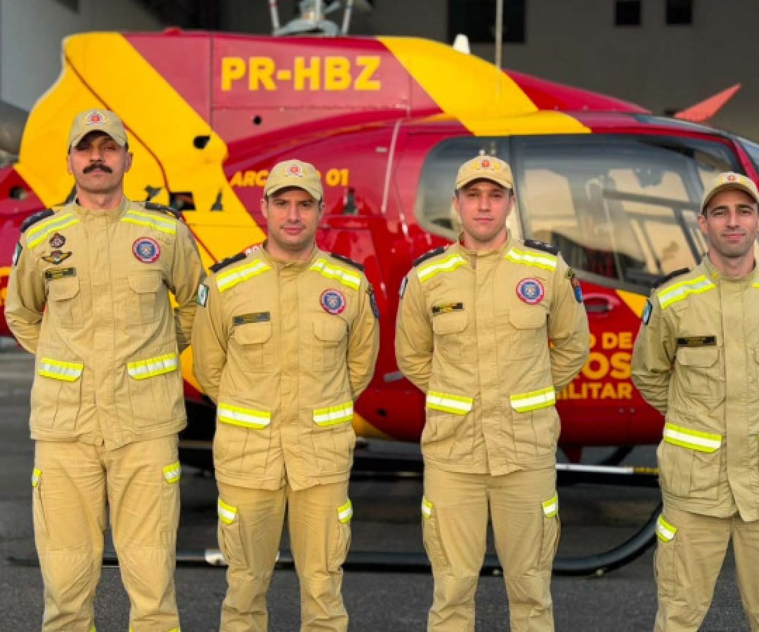 Bombeiros do Paraná consolidam atuação aérea com formação de novos pilotos