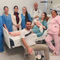 Nasce o primeiro bebê na nova maternidade do Hospital Regional de Ivaiporã