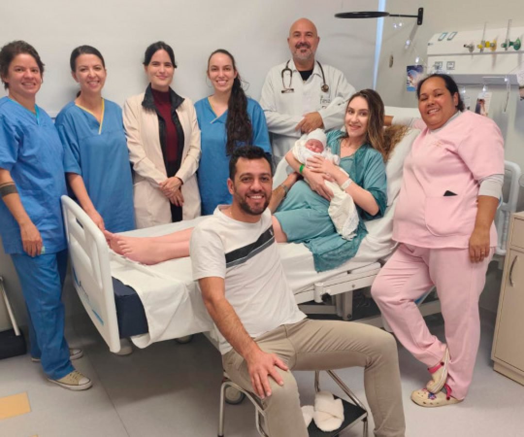 Nasce o primeiro bebê na nova maternidade do Hospital Regional de Ivaiporã