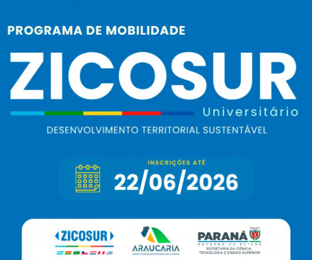 Estado lança chamada pública do Zicosur Universitário com investimento de R$ 5,5 milhões